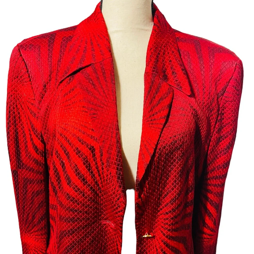 Pre-loved vintage ESCADA by Margaretha Ley Blazer - Picture 4 of 5